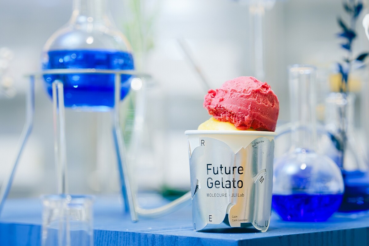 「Future Bar未來吧」與台中「JLI lab」合作，開發出六款風味。