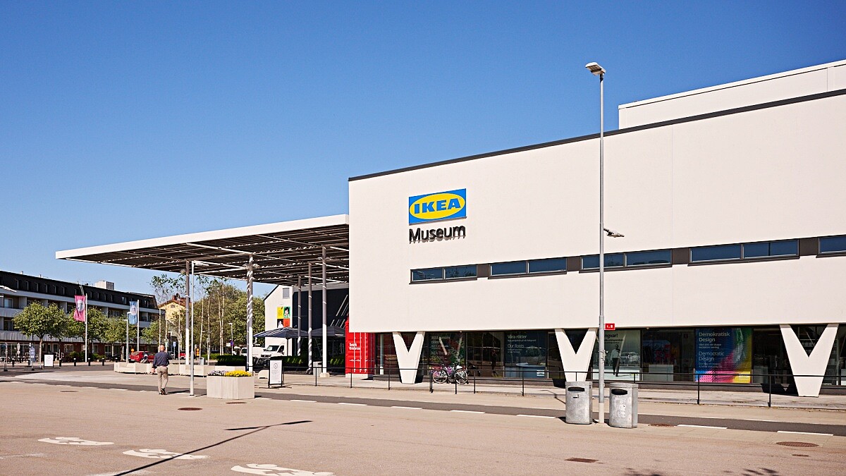 IKEA位於&Auml;lmhult的第一家賣場，已改裝成全球第一間IKEA博物館