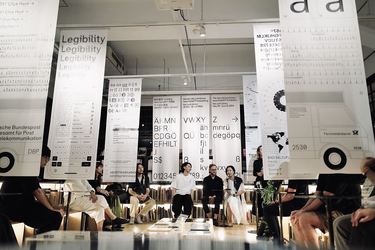亞洲首次！德國neue Serie57&reg;字體展，即日起至6_16 不只是圖書館獨家登場。圖片來源：沿岸製作。