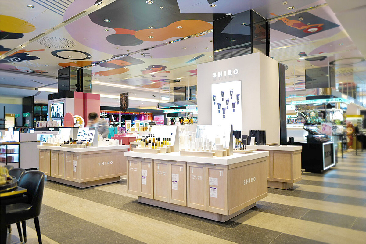 SHIRO在台北信義新天地新光三越百貨A11開設日本境外亞洲首家實體店。