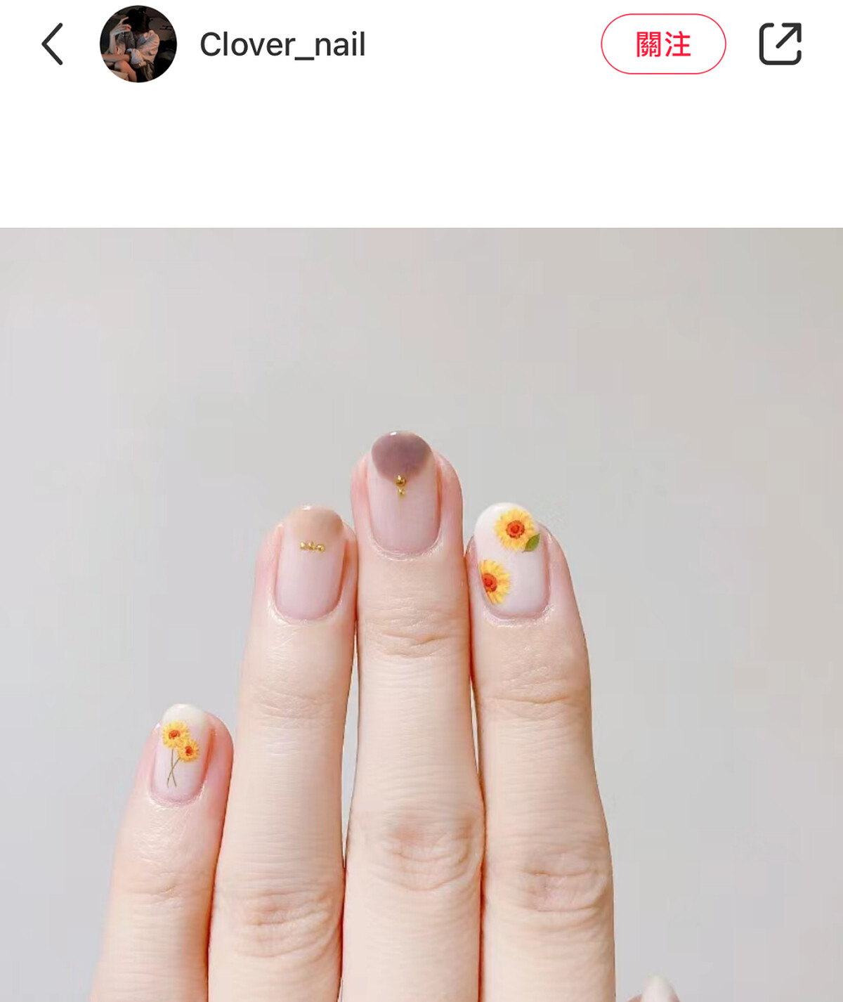 Photo/小紅書@Clover_nail
