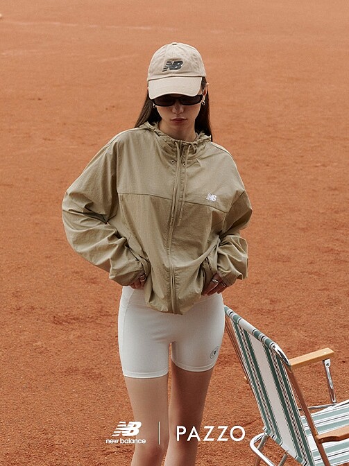 NEW BALANCE 拉鍊連帽外套 NT.3080