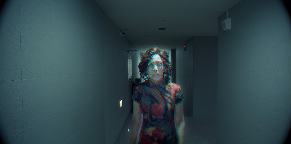 張詩盈在《幸福房屋事件簿》遭人殺害，變身怨鬼來找蔡凡熙幫忙。