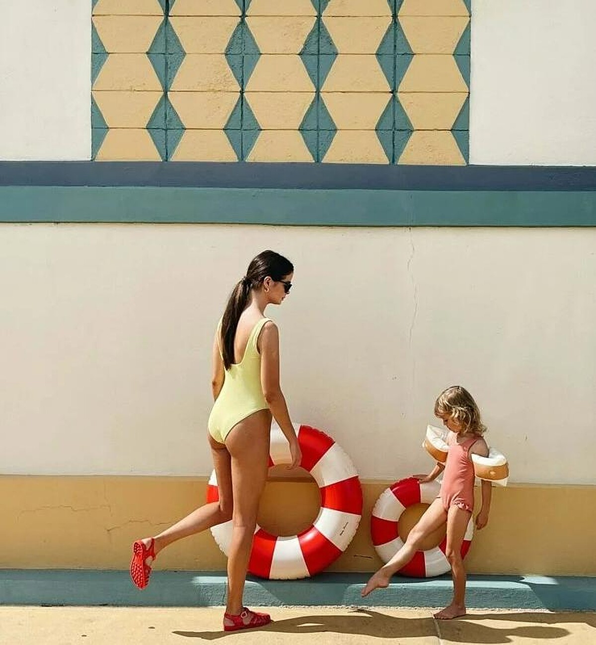 丹麥 Petites Pommes 復古泳圈，NT890～1,750。