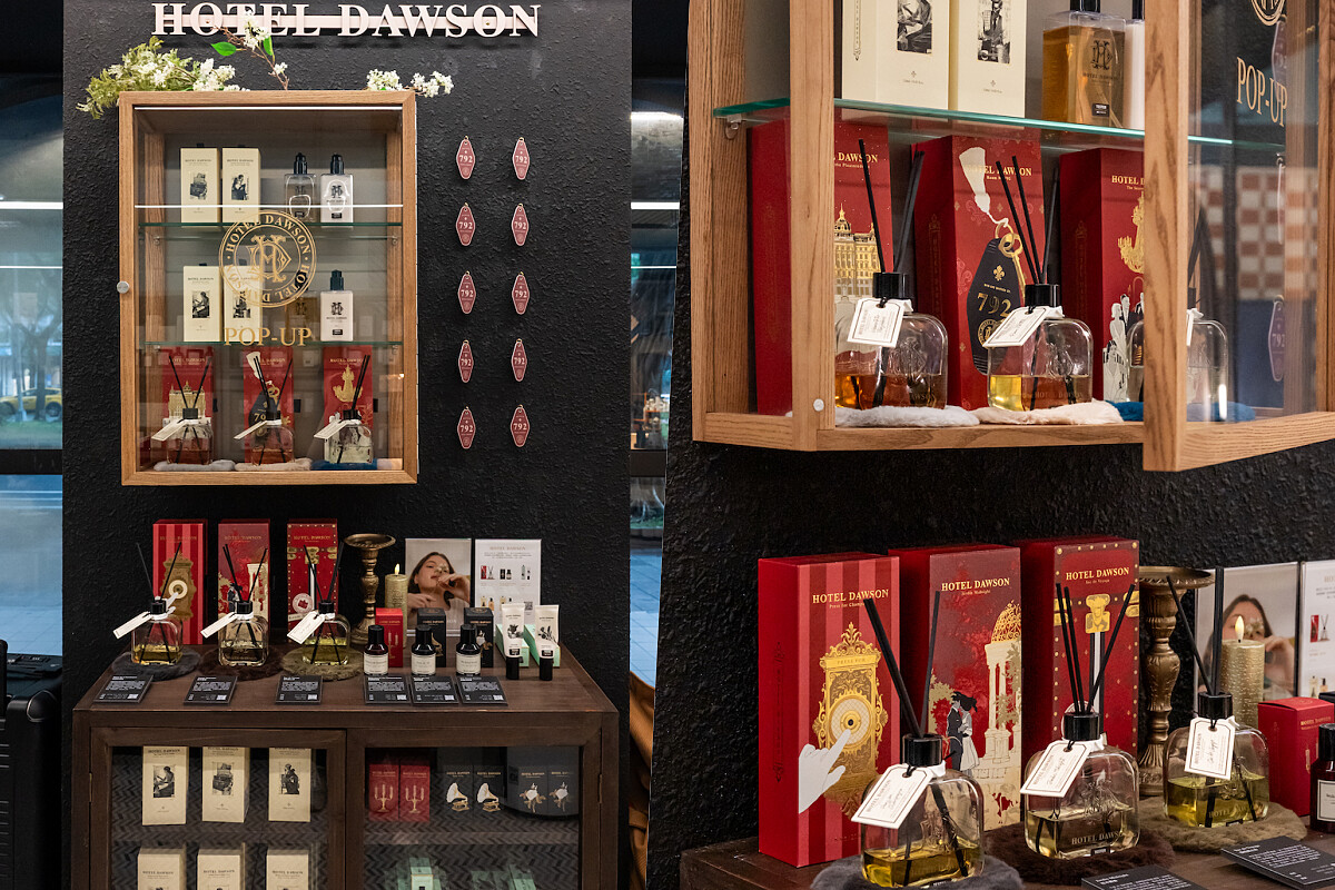 Hotel Dawson以旅行時所挑選入住的飯店為靈感。