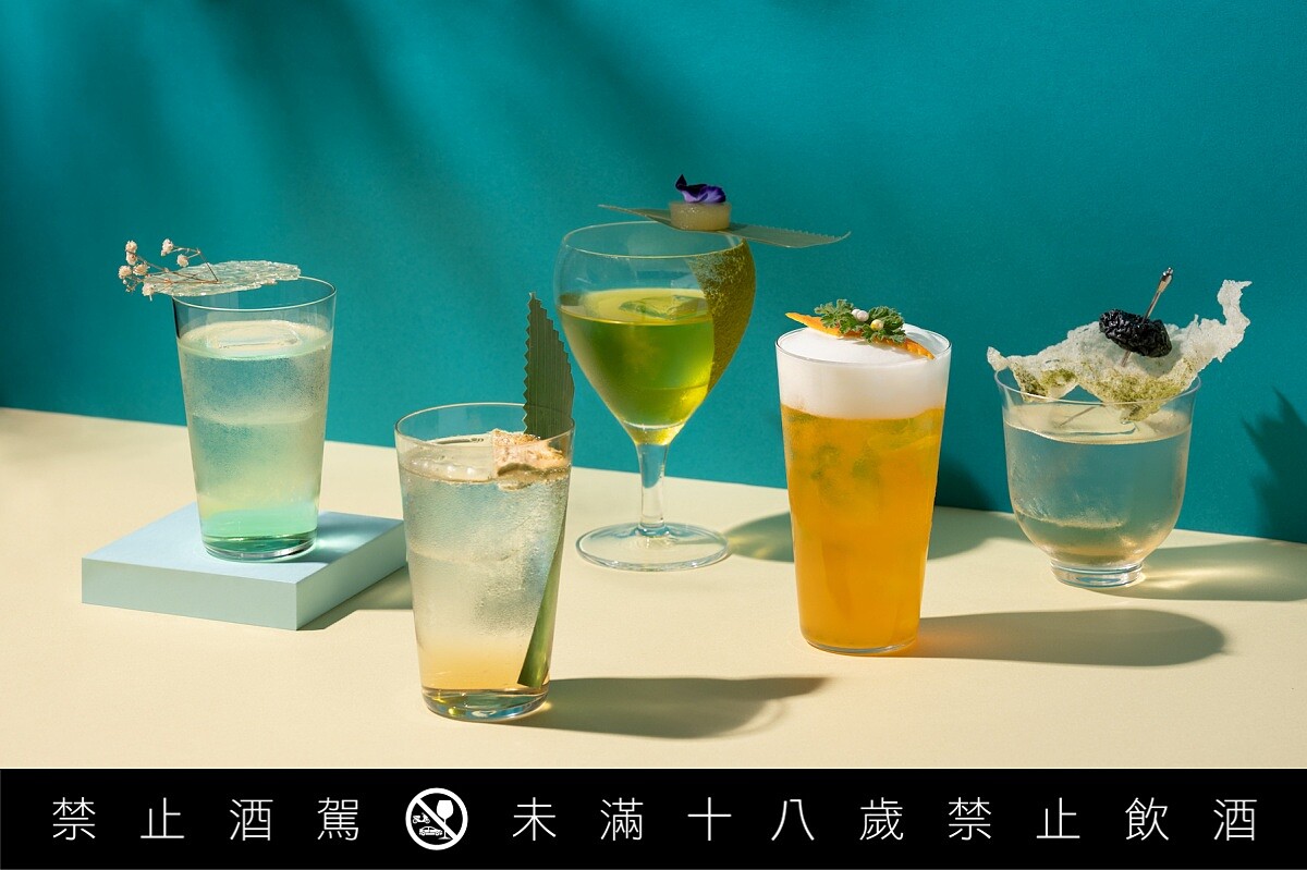 夏季特調酒同樣搭上台式懷舊風。