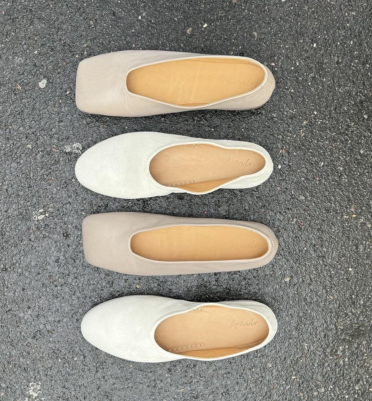 Mars&egrave;ll 平底鞋。