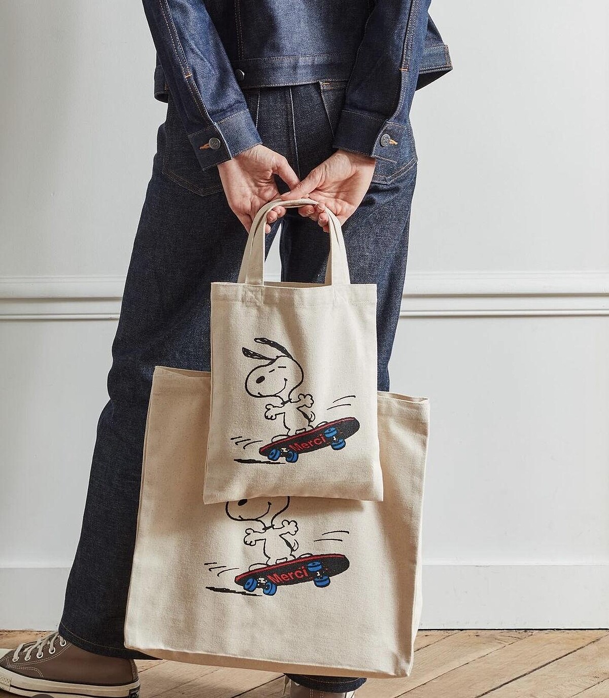 Peanuts X Merci 史努比聯名系列商品。