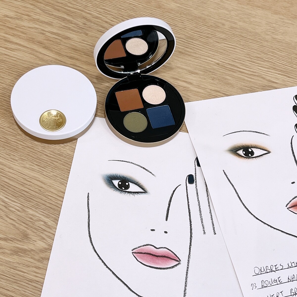 Herm&egrave;s愛馬仕Ombres d&rsquo;Herm&egrave;s眼影系列2024秋冬限量珍藏版(#11 Ombres Min&eacute;rales)，NT4,040