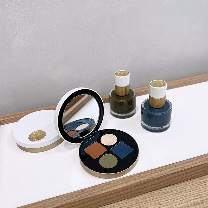 Hermès愛馬仕Les Mains Hermès指甲油2024秋冬限量珍藏版(#81Bleu Agate、#83 Vert Bronze)15ml,NT1,940