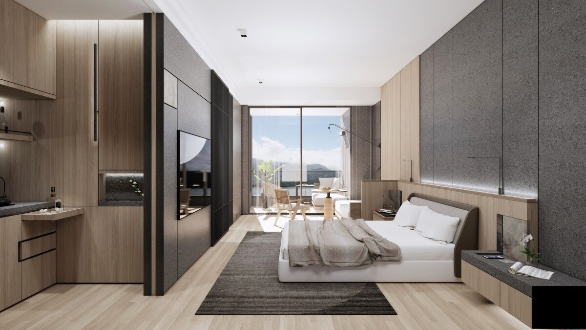 漢來日月行館-客房模擬圖