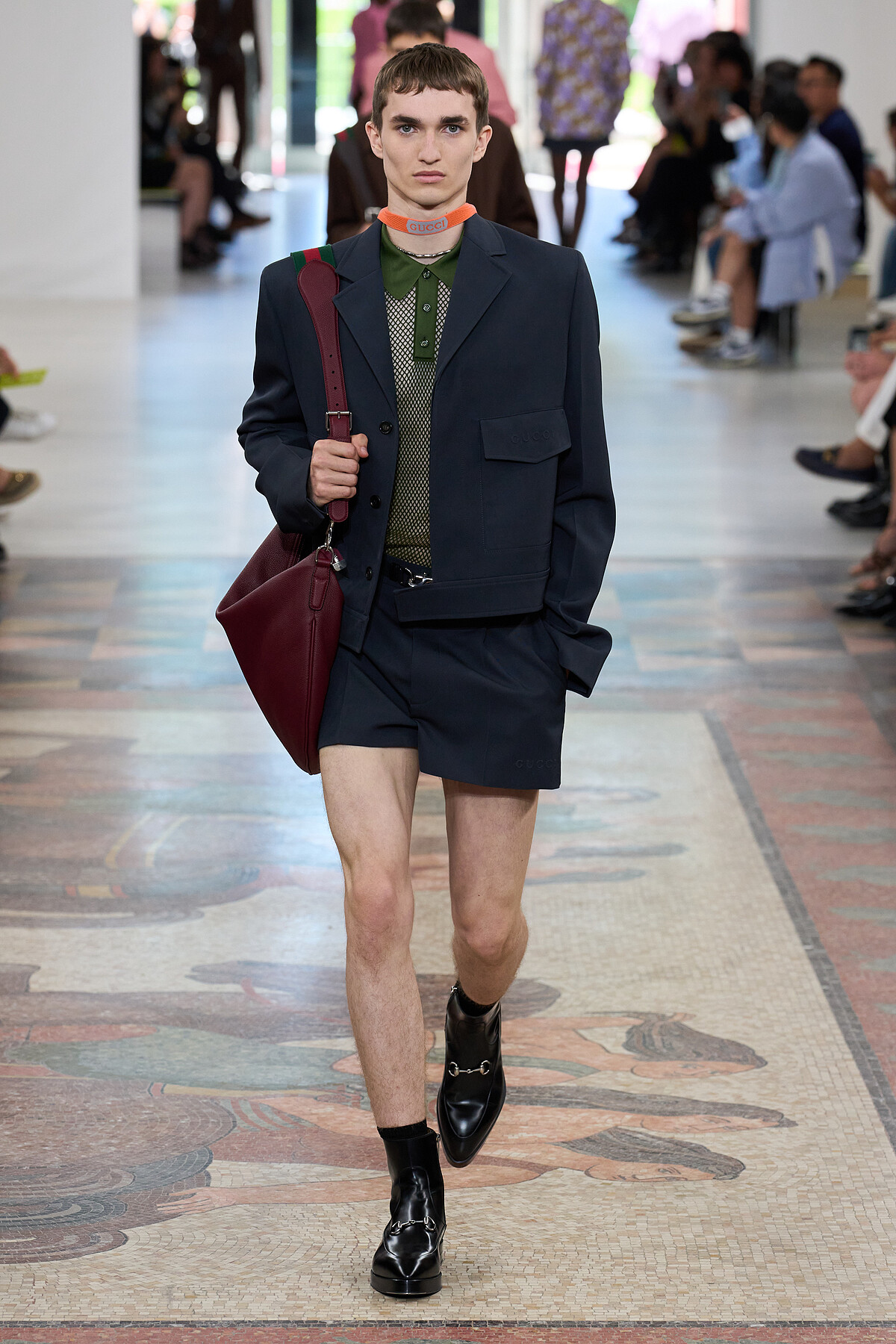 Gucci 2025SS 男裝系列。