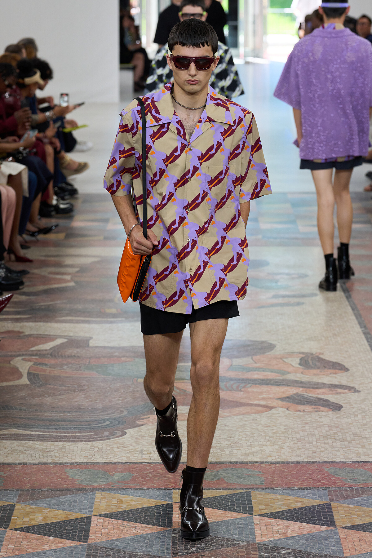 Gucci 2025SS 男裝系列。