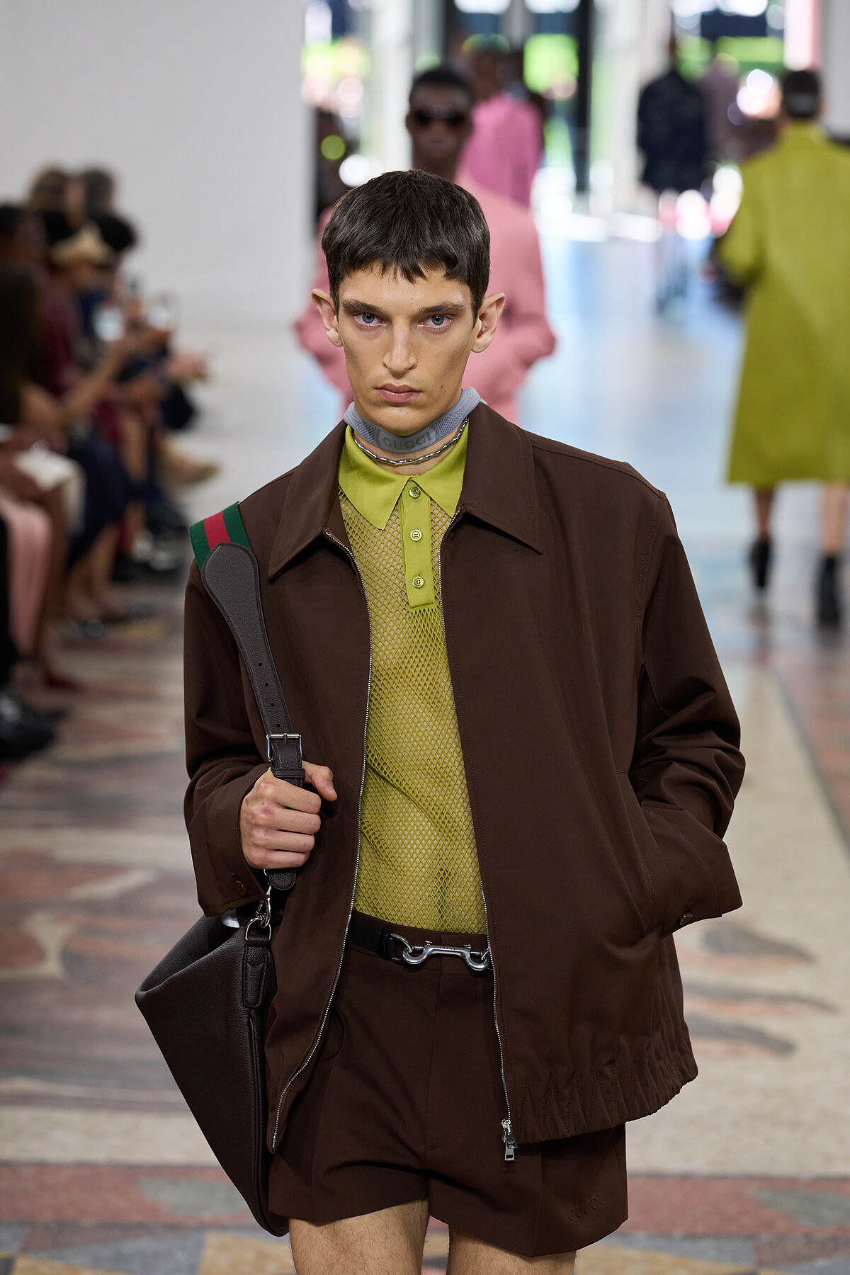 Gucci 2025SS 男裝系列。