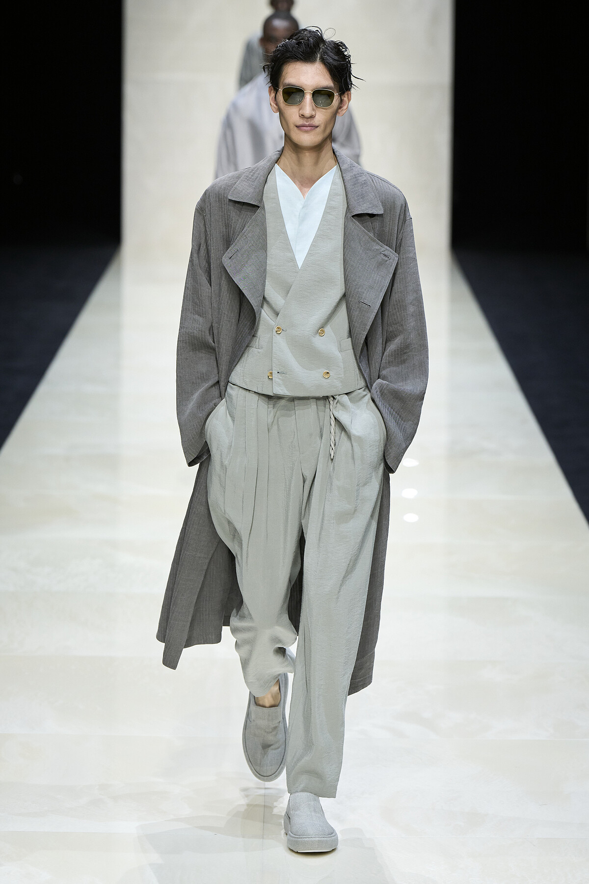 Giorgio Armani 2025SS 男裝系列。