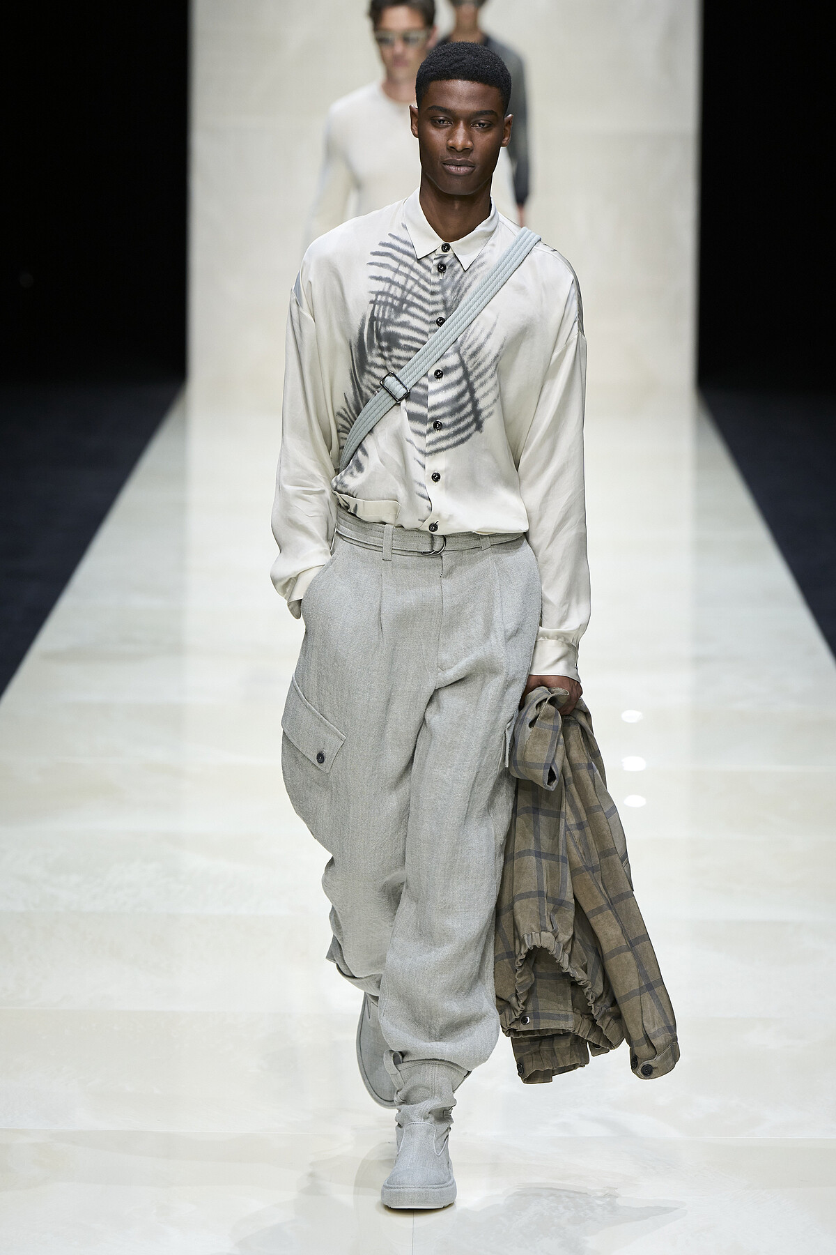 Giorgio Armani 2025SS 男裝系列。