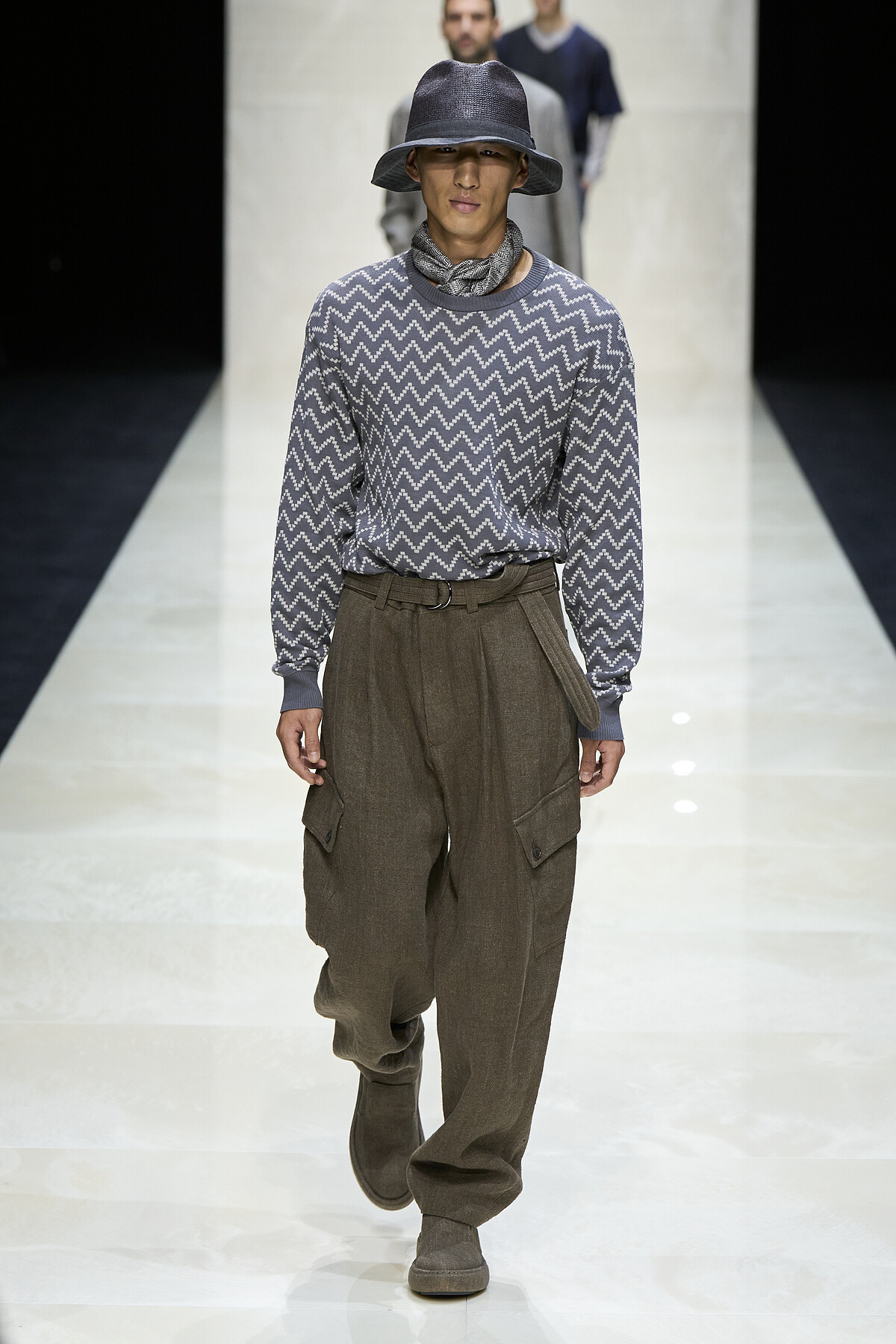 Giorgio Armani 2025SS 男裝系列。