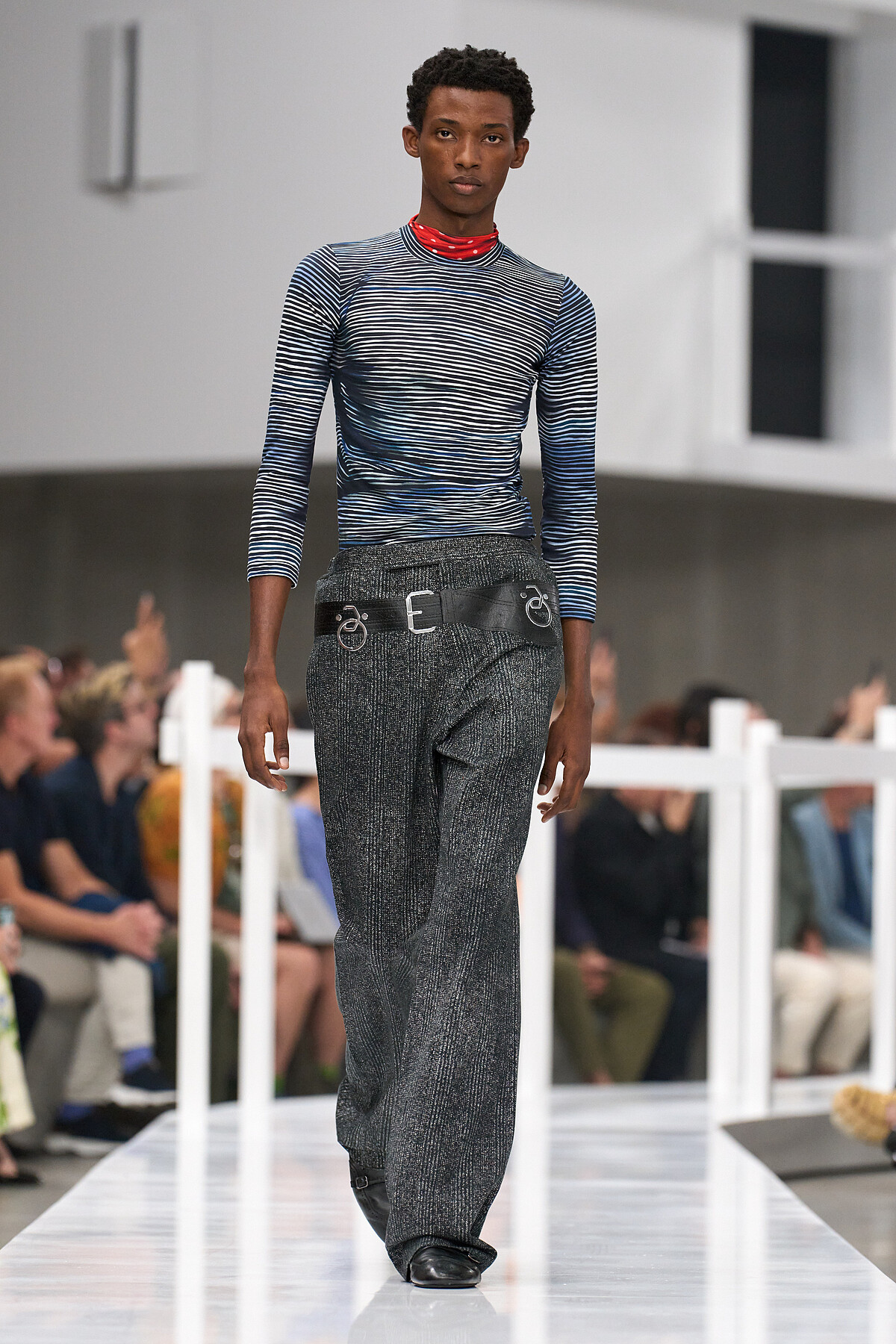 Prada 2025SS 男裝系列。