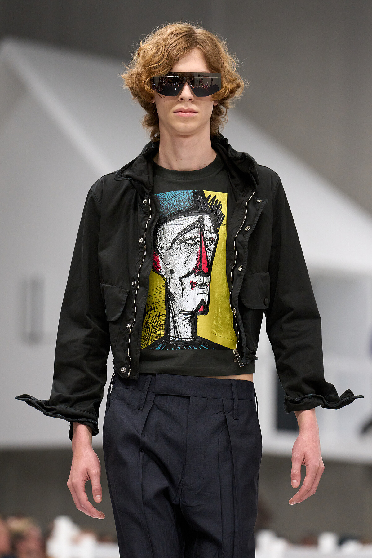 Prada 2025SS 男裝系列。