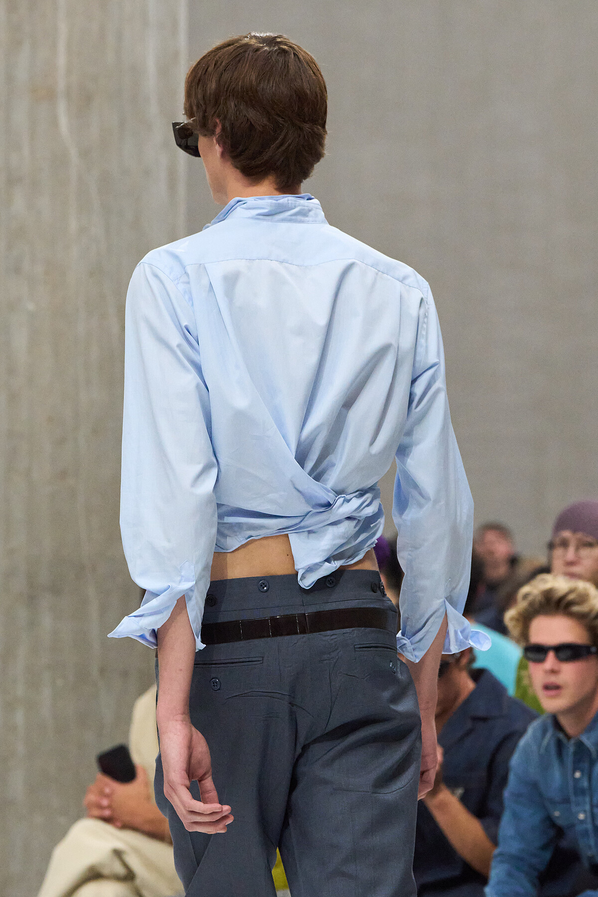 Prada 2025SS 男裝系列。