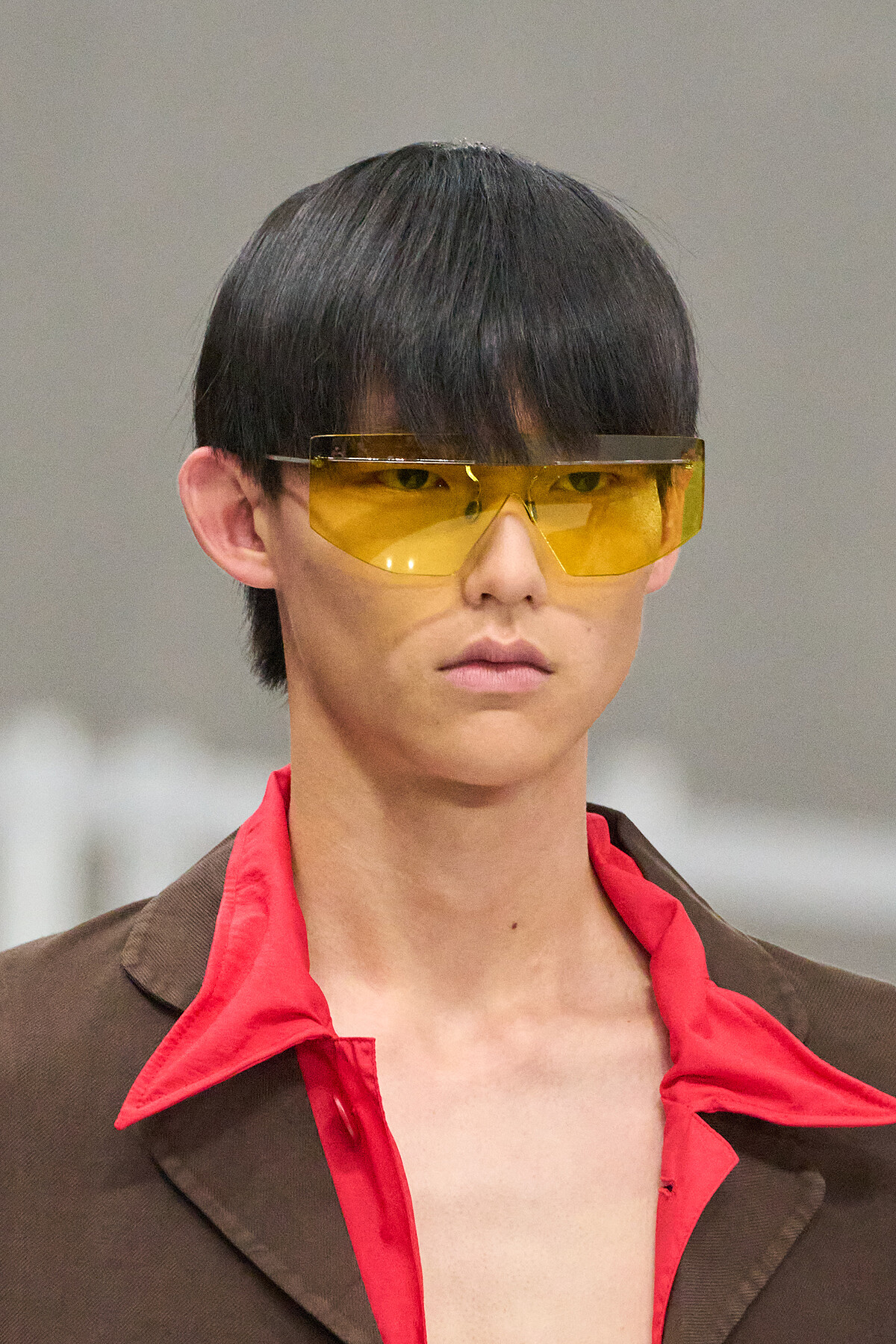 Prada 2025SS 男裝系列。