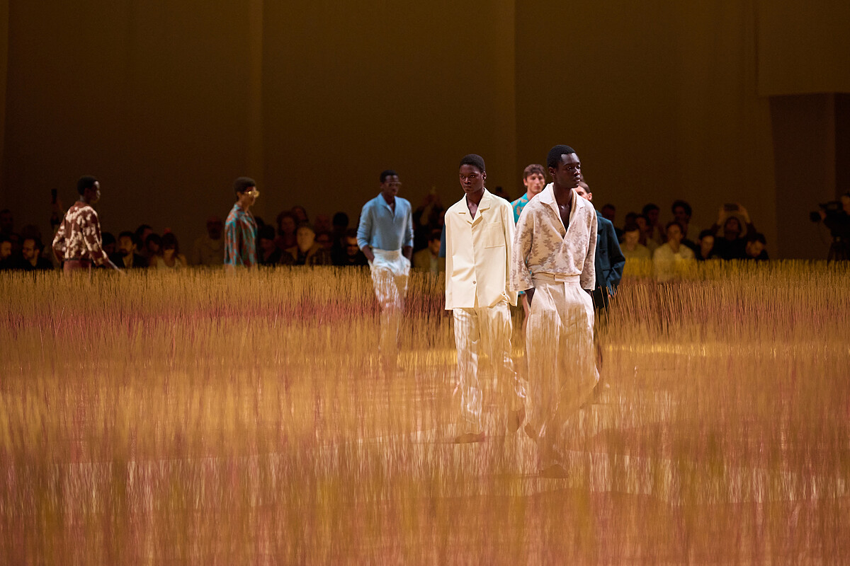 Zegna 2025SS男裝系列。