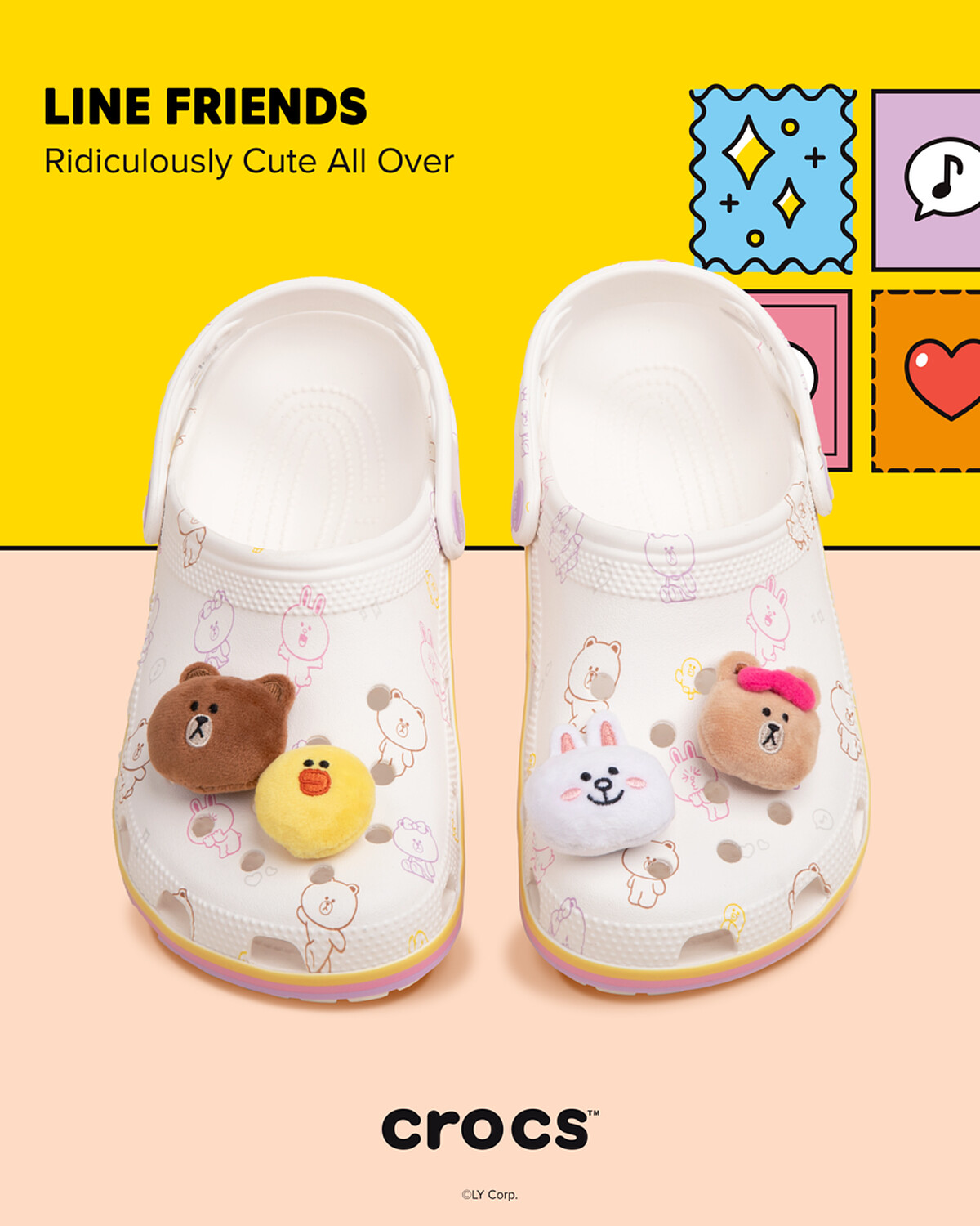 CROCSXLINE FRIENDS經典經典款克駱 NT.2380
