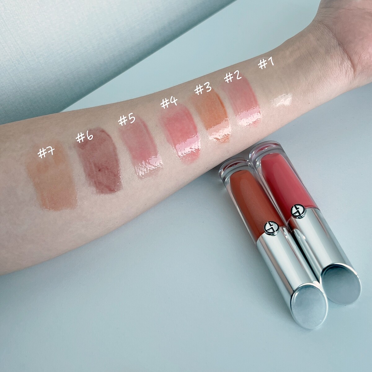 Armani Beauty訂製奢光潤唇蜜(共7色)，NT1,500