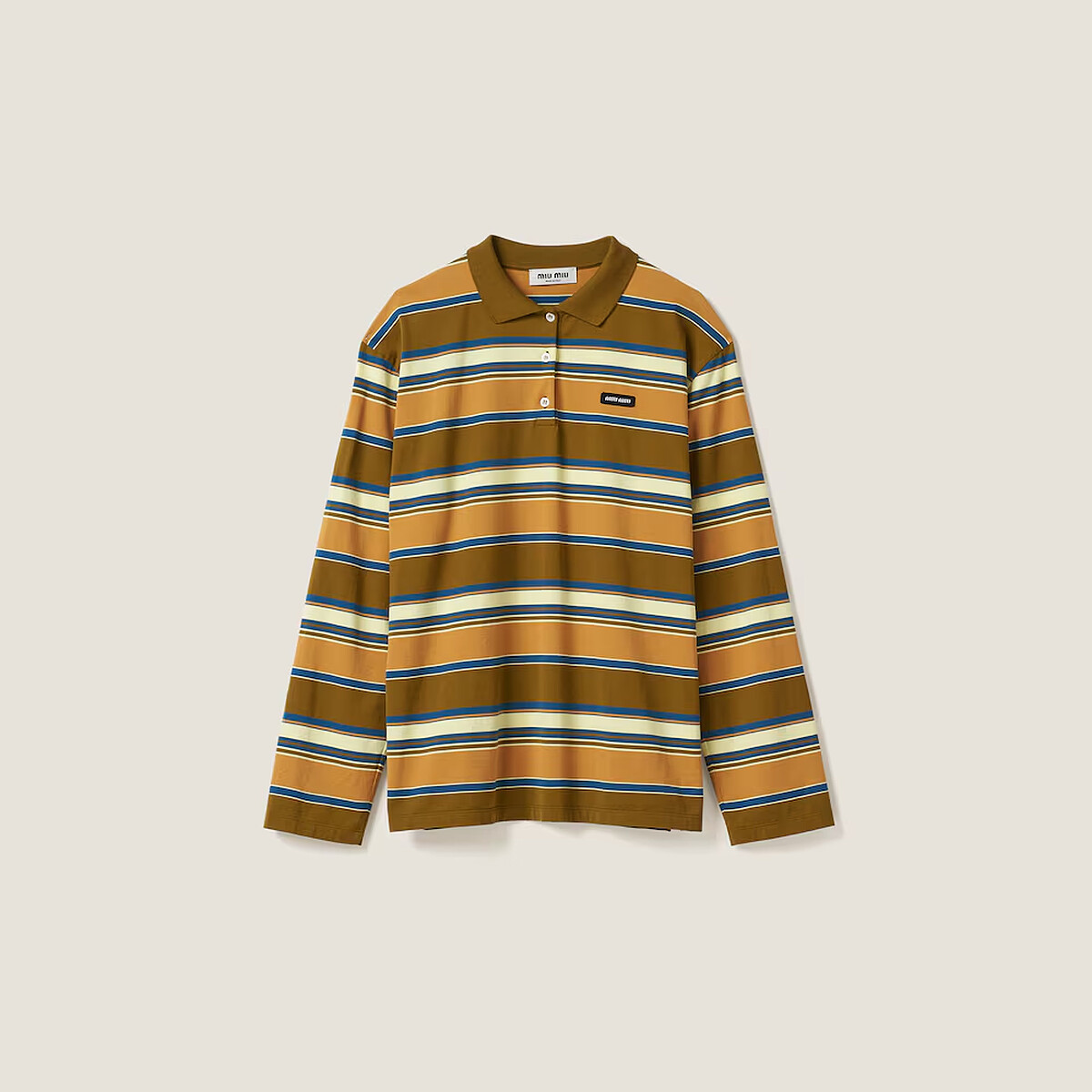 Miu Miu 棉質針織布 Polo 衫，NT41,500。