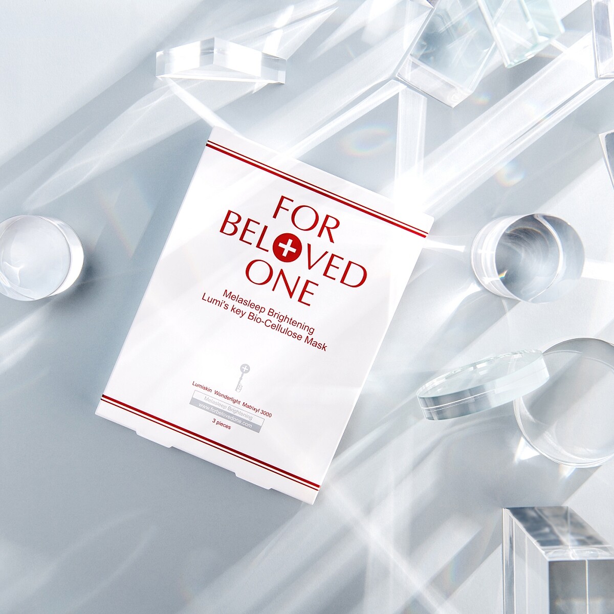 寵愛之名亮白淨化光之鑰生物纖維面膜一盒(3片),NT1,170