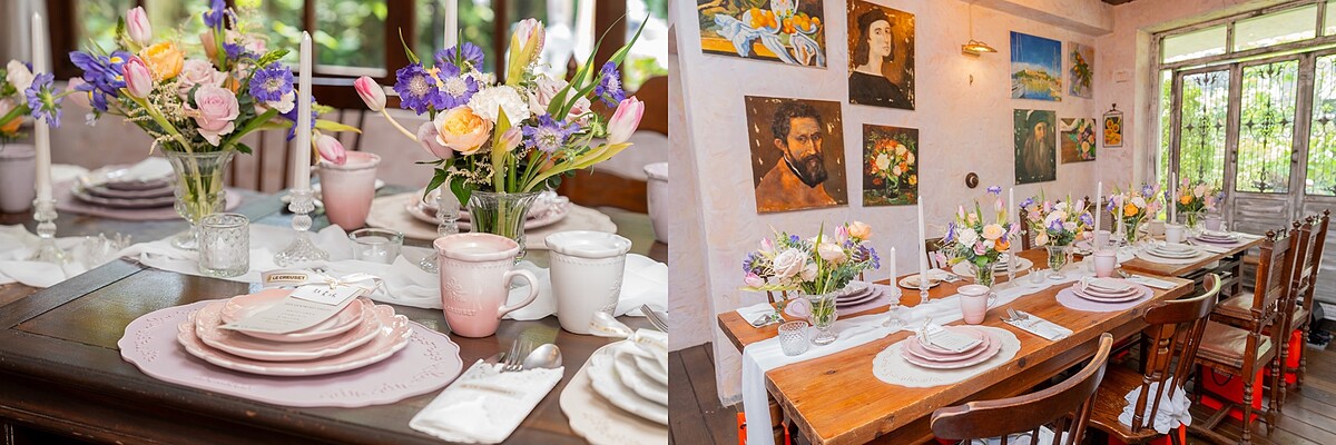 在台中JIFS COOKING SALON注入渡假般自然隨興的情趣，打造出慵懶愜意的法式鄉村風格。