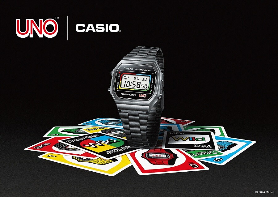CASIO X UNO聯名錶款 NT.2,900