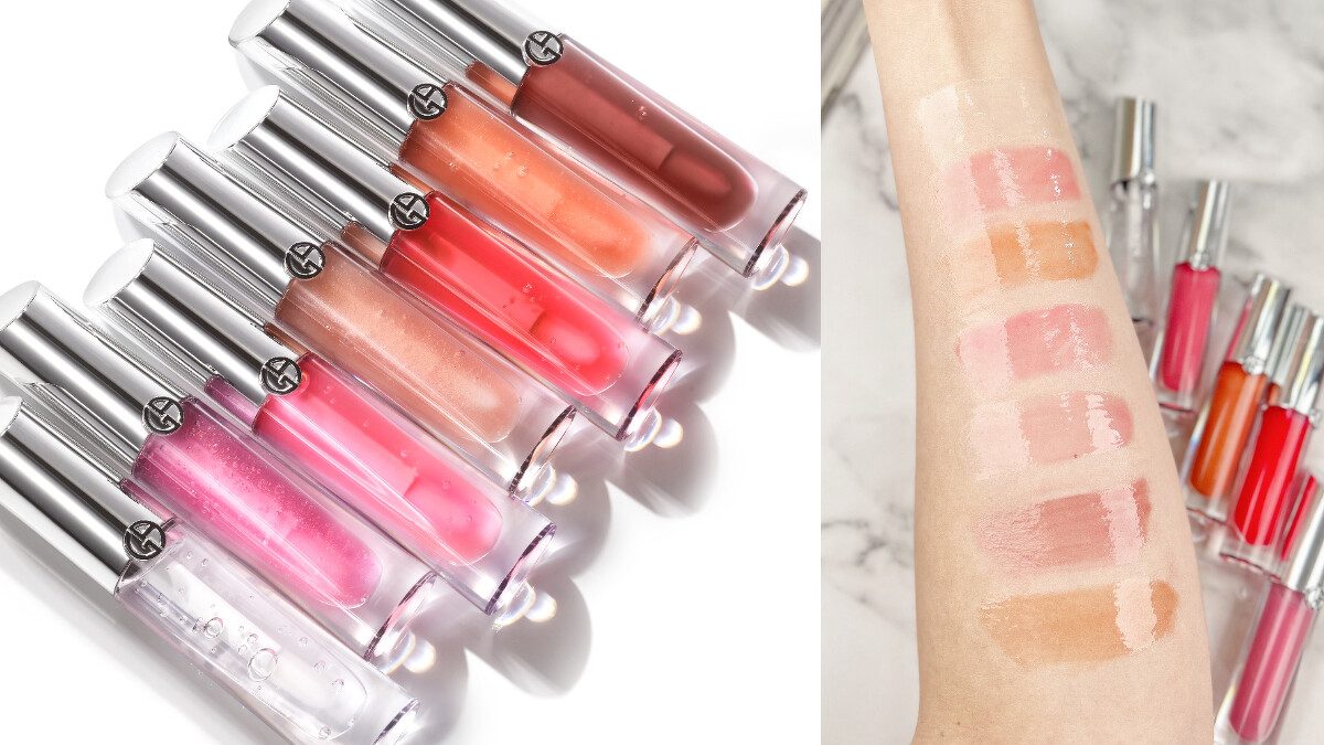 ▴ Armani Beauty「訂製奢光潤唇蜜」 全新7色 | 3.5ML NT$1,500