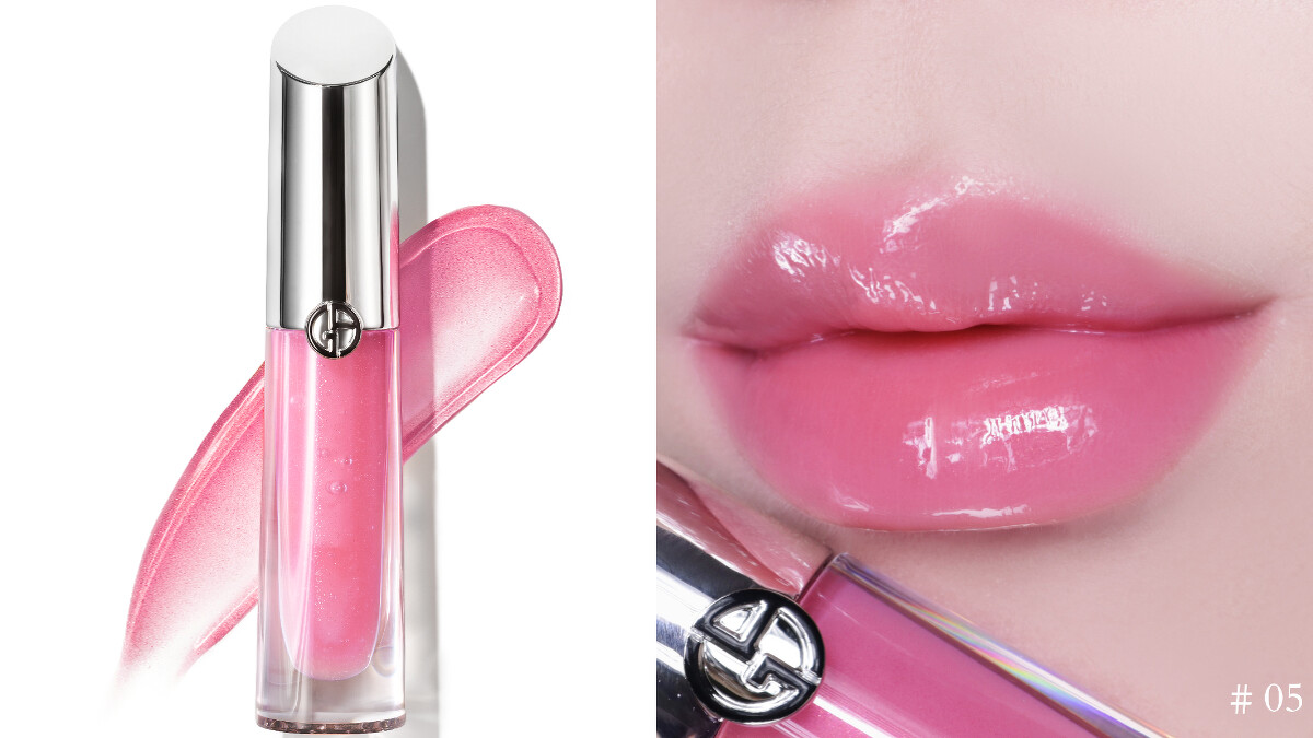 ▴ Armani Beauty「訂製奢光潤唇蜜」#05 甜莓光 | 3.5ML NT$1,500