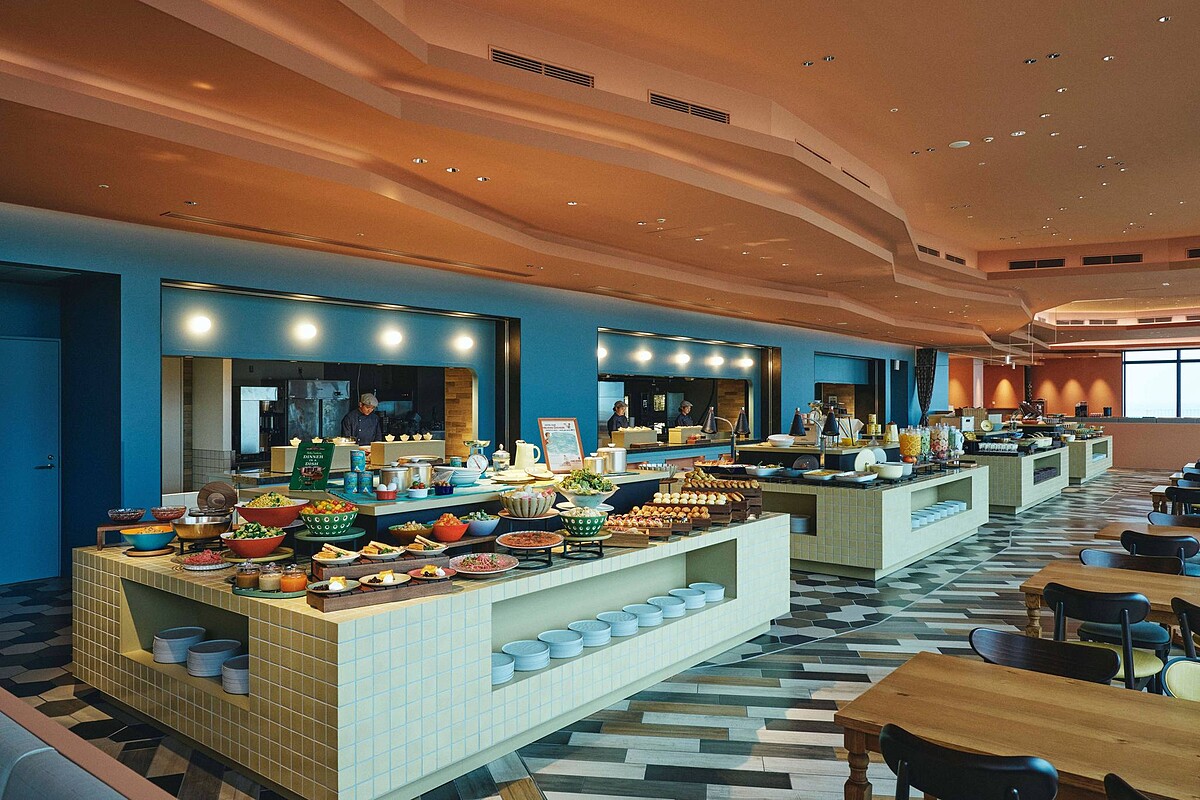 自助早餐「Restaurant」空間明亮寬敞。