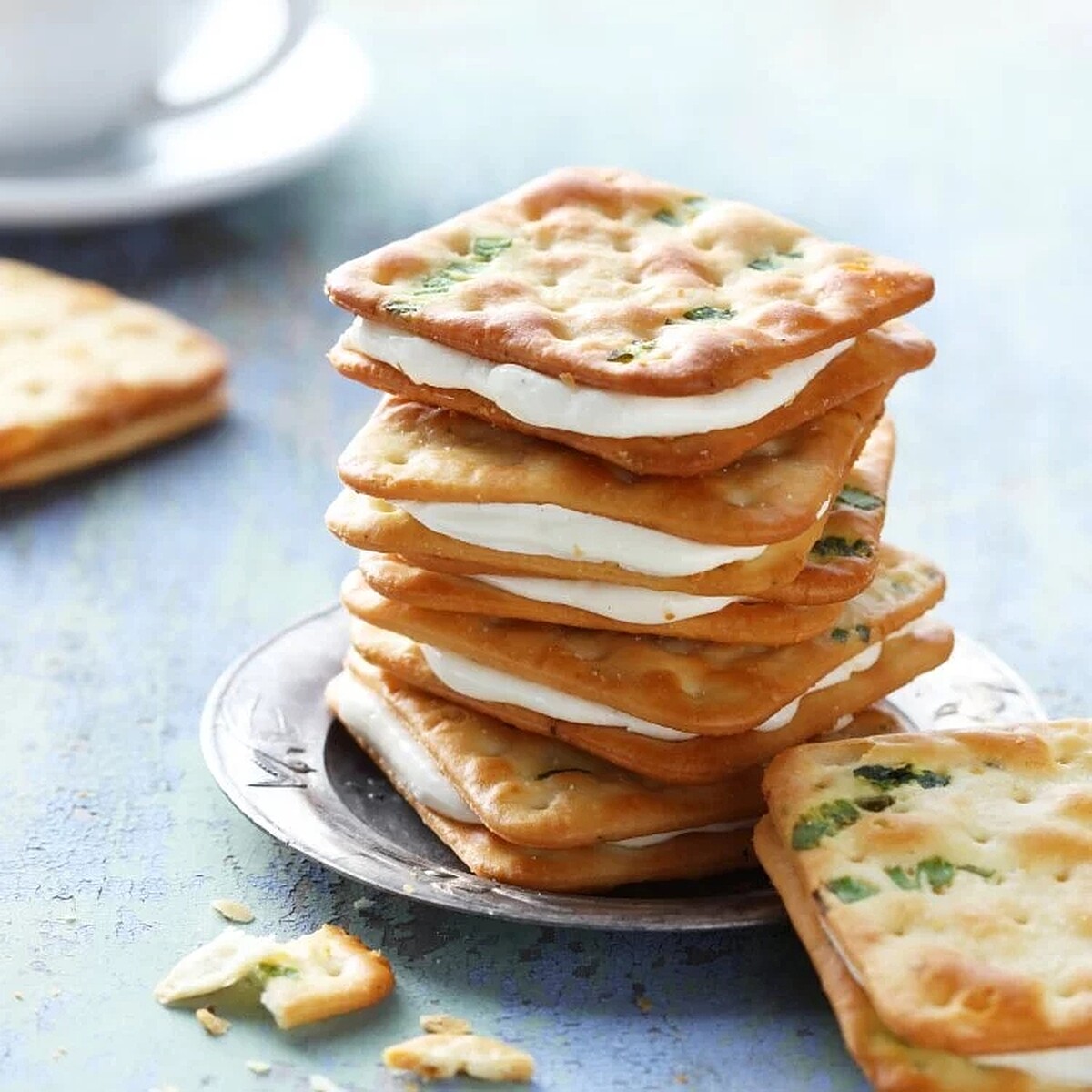 糖村牛軋餅蔥鹽風味。