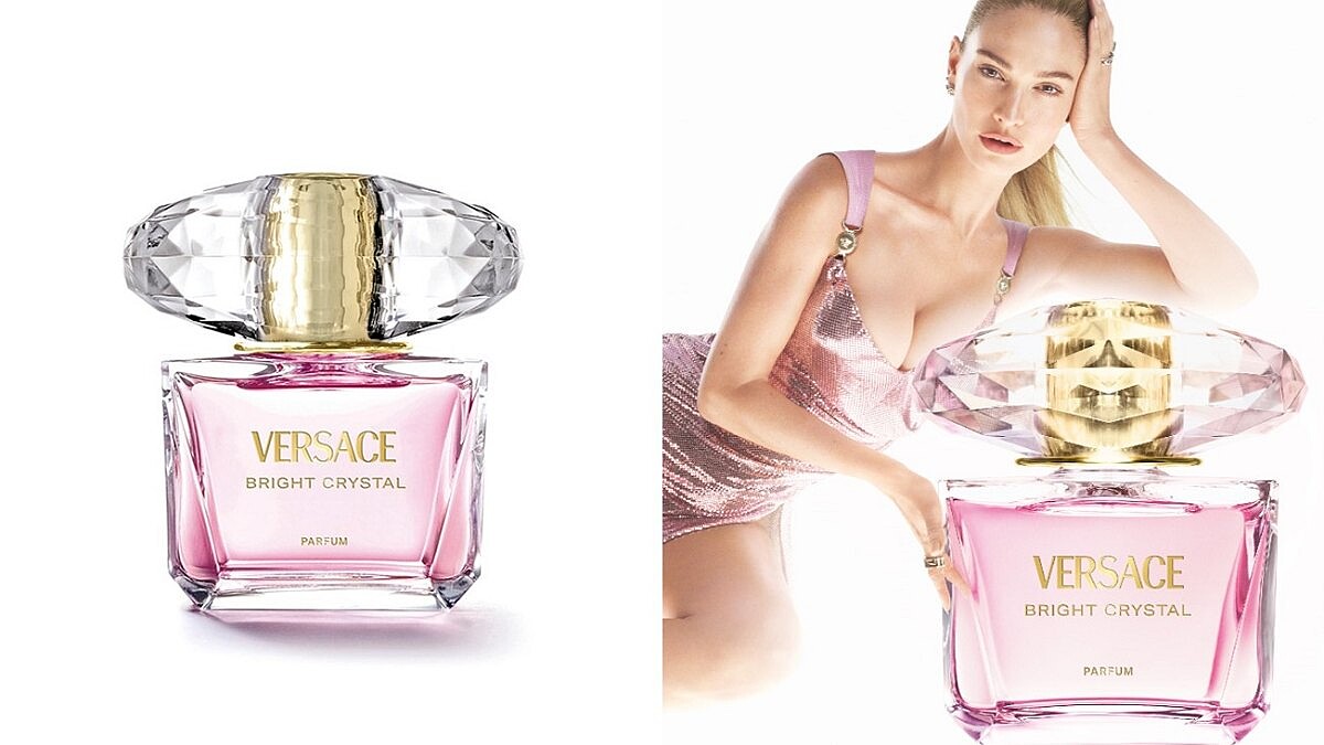 全新「VERSACE凡賽斯香戀水晶香精」一首獻給夏日時髦女子的詩篇，牡丹與木蘭花香交織，綻放女性優雅自信，輕盈深邃，散發無盡魅力與奢華。