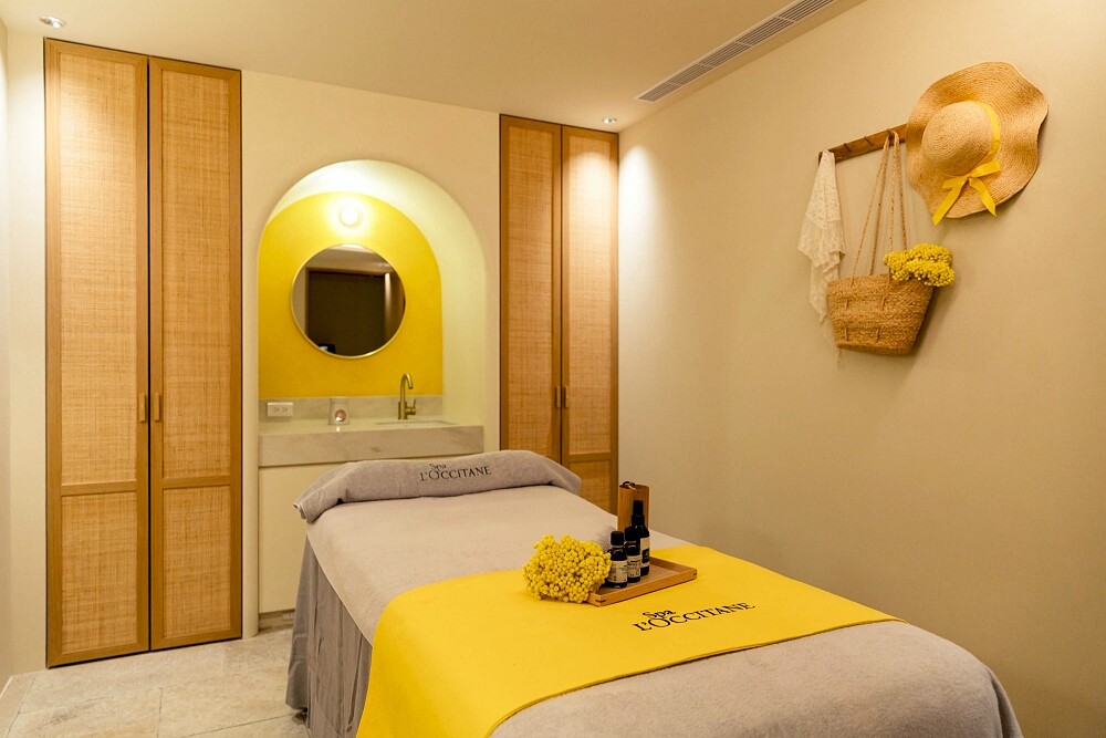 Spa L&rsquo;OCCITANE歐舒丹美妍美體中心中山店的蠟菊房。