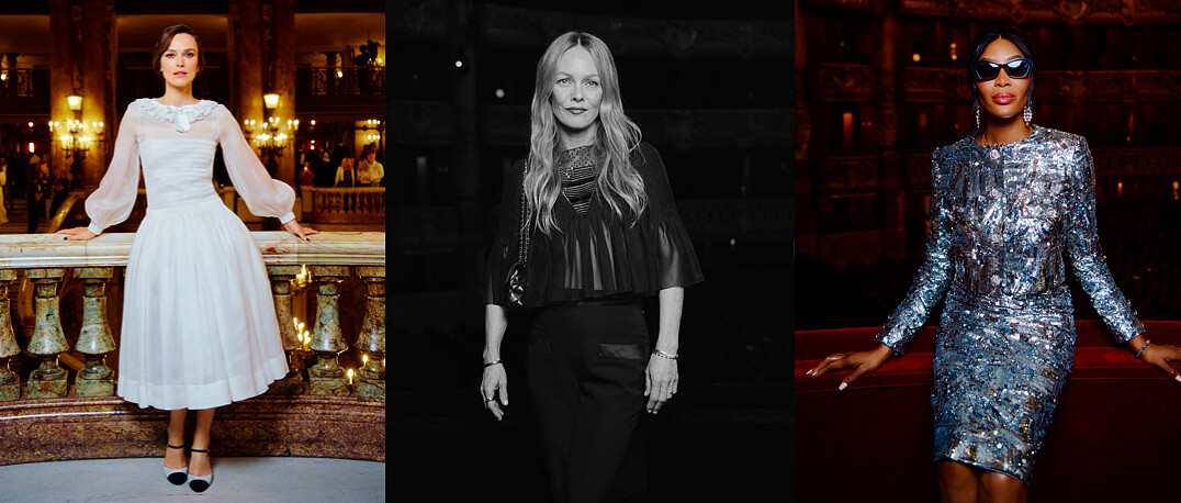 Chanel 2024春夏高級訂製大秀，品牌大使及好友們紛紛亮麗燈登場，共同欣賞這次的精采發布。