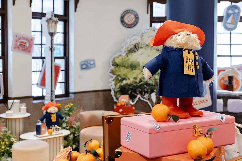 Jo Malone London大稻埕形象概念店2樓空景照。