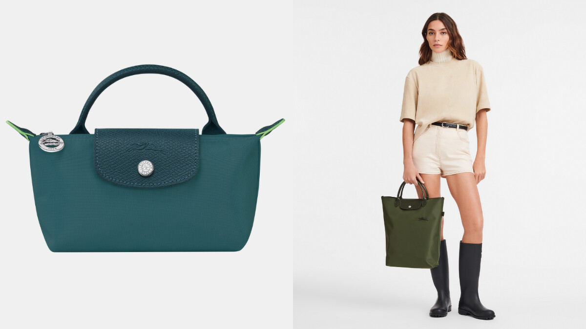 Le Pliage Green系列，外型、耐用程度上與舊款無異，並維持著防潑水、可折疊等特性，但在材質與生產方式上體現了環保意識的內核。
