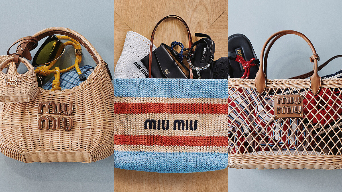 Miu Miu 2024 L&amp;#039;Été 盛夏編織包盤點，肩背包、托特包...打造夏日造型亮點！