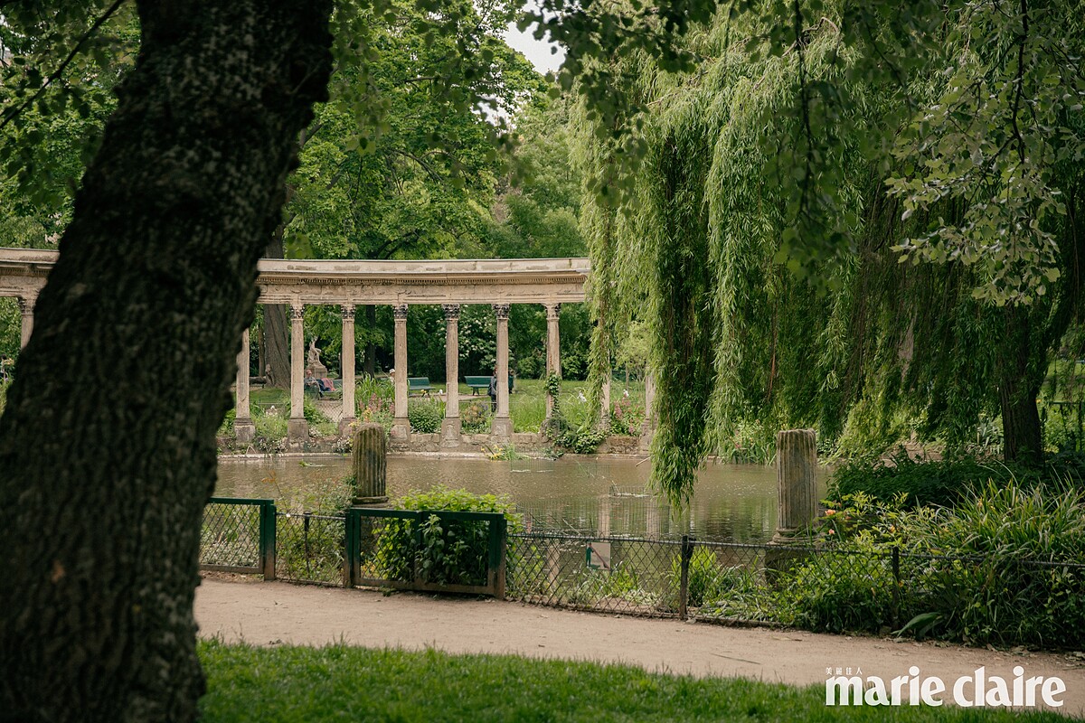 Galia 常帶著九歲兒子去的 Parc Monceau 公園