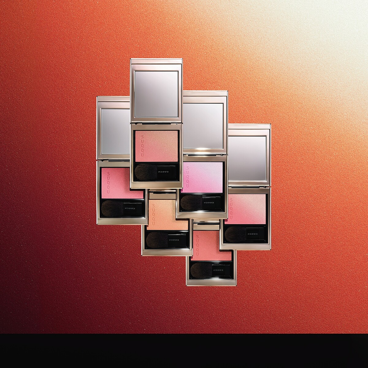 SUQQU 2024年秋冬主題微「牽動感性的色彩」，主角就是SUQQU腮紅全面進化，以七大無重力腮紅色，打造出空氣感的夢幻美色。一共七色，NT2,200