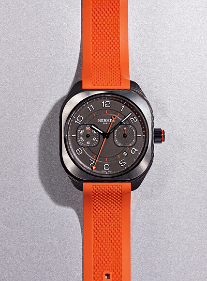 H08系列單按把計時碼錶，Herm&egrave;s。