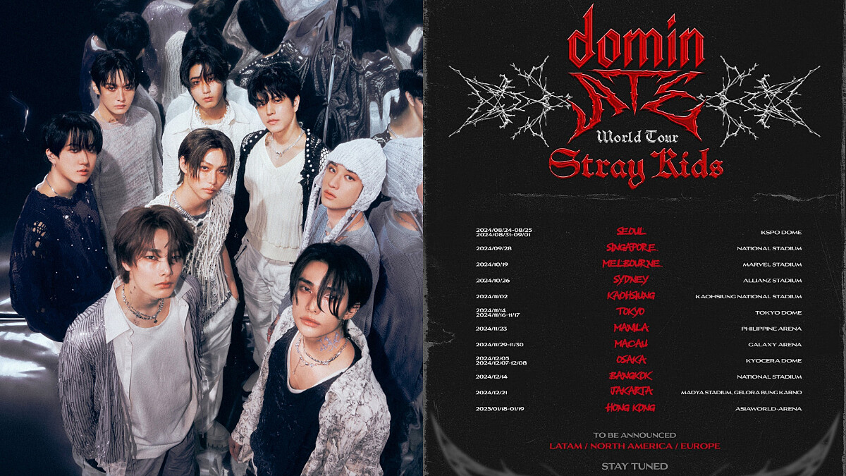 Stray Kids高雄演唱會售票時間+票價出爐!11月站上高雄世運開唱