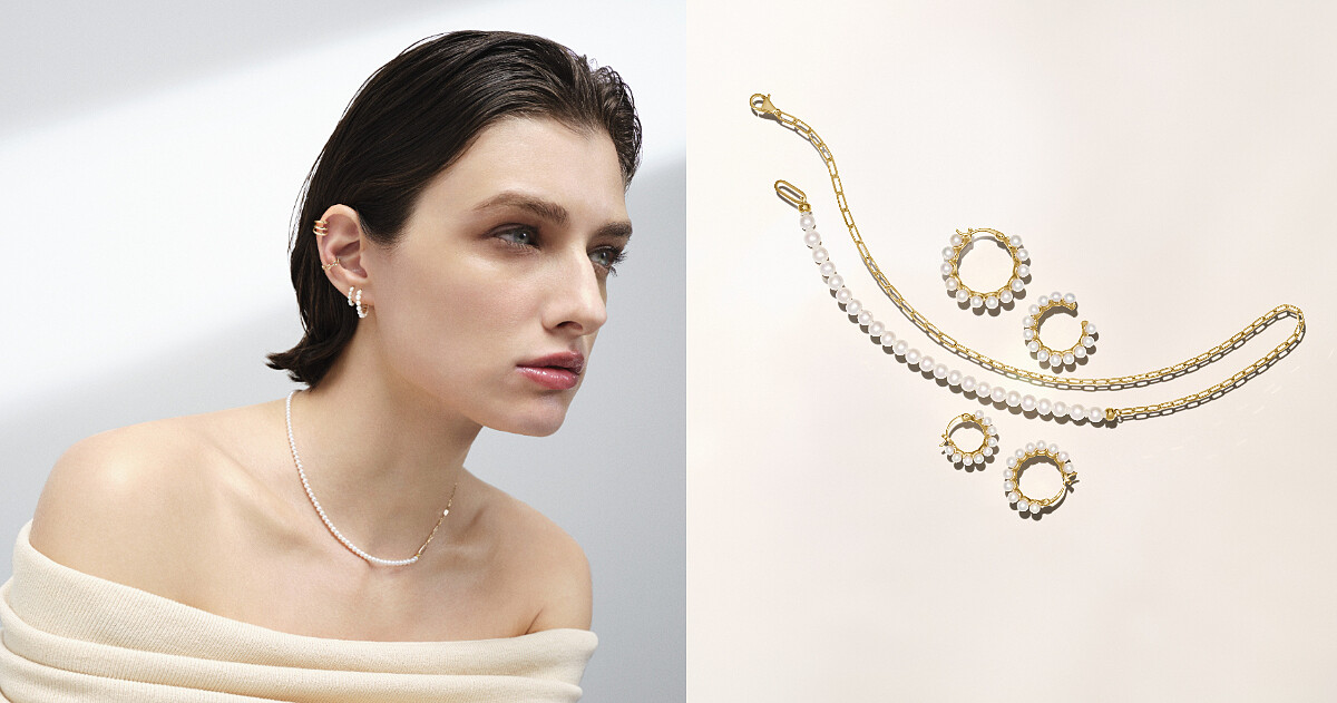 STAR JEWELRY 「FRESH WATER PEARL系列」珠寶。