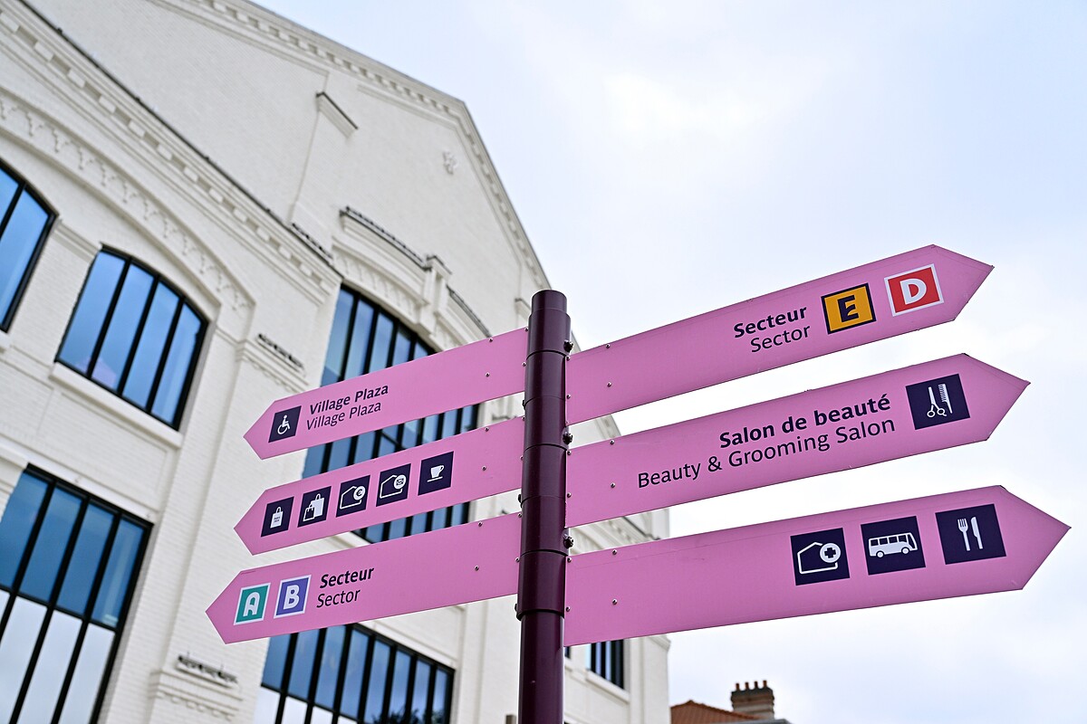 2024 巴黎奧運選手村指標。