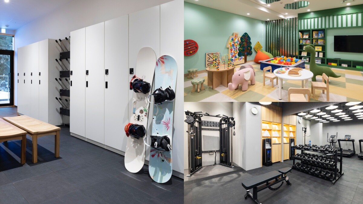 NOZO Hotel諾佐酒店雪具置物櫃、兒童遊戲區、健身房
