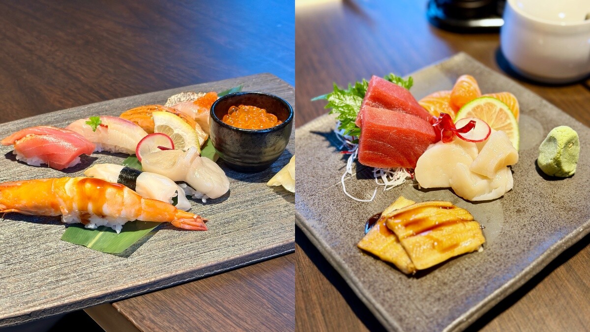 NOZO Hotel諾佐酒店能品嚐新鮮生魚片